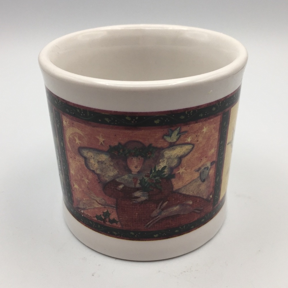 Susan Winget Porcelain Christmas Votive Candle